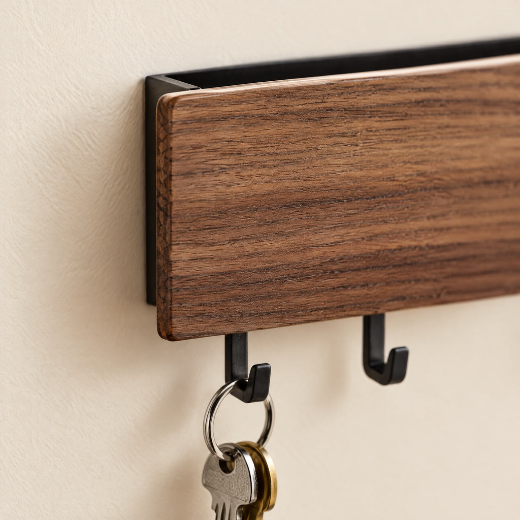Key Holder for Wall close-up detail