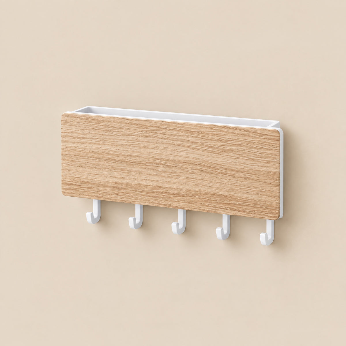 Key Holder for Wall – White