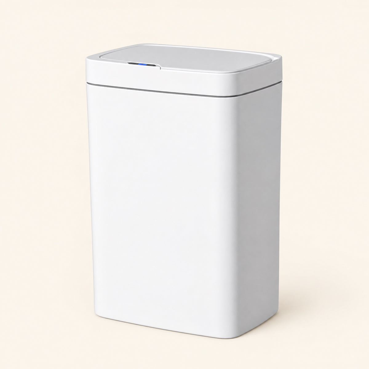 Slim Bathroom Bin with Automatic Lid