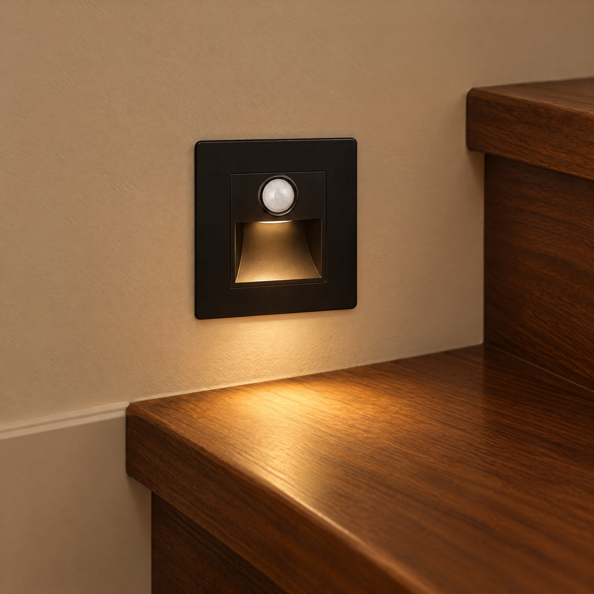 Stair Lights – Recessed LED Step Light with Motion Sensor Option
