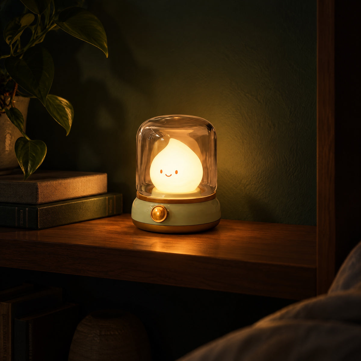 Flickering Flame Lantern Lamp in use