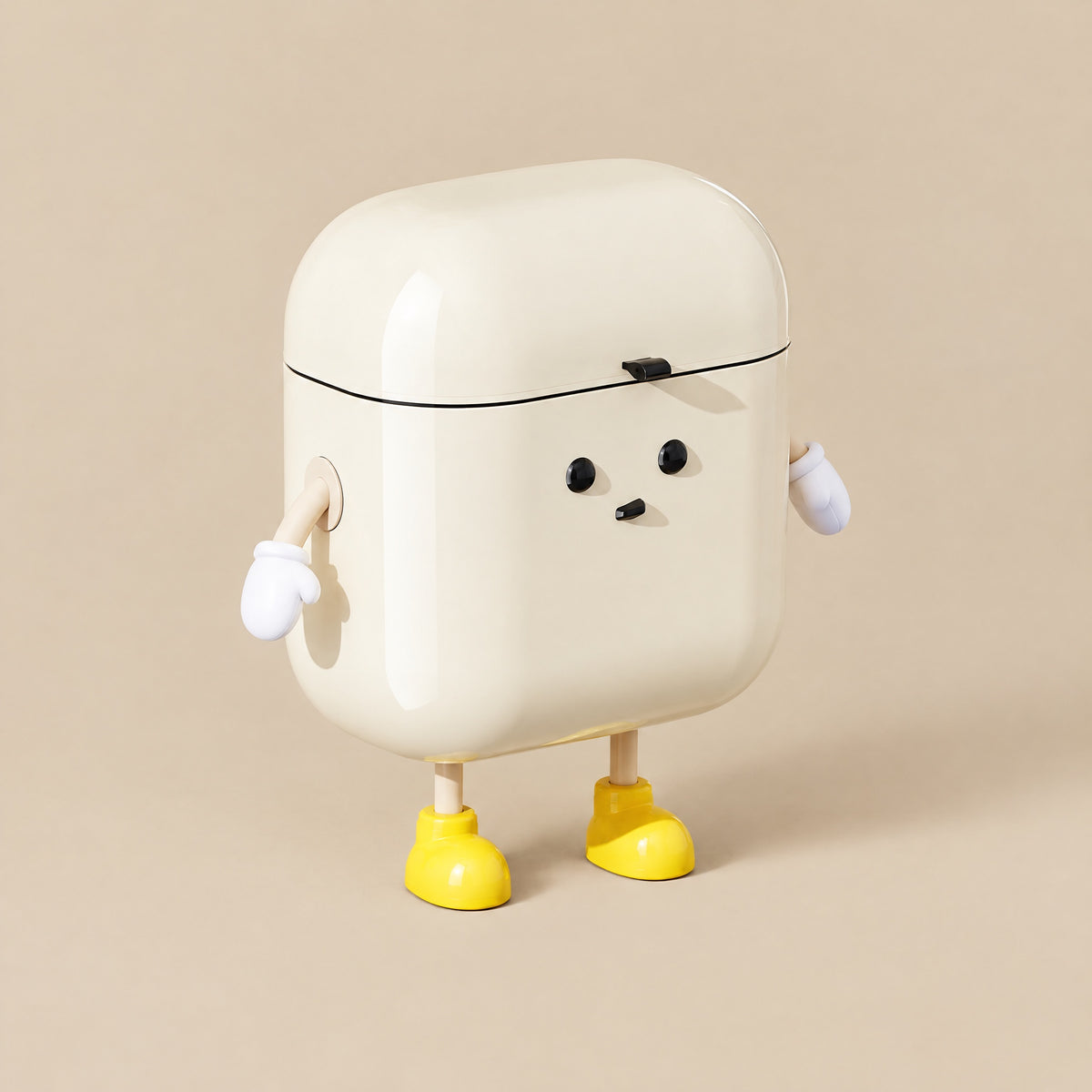 Food Waste Caddy – Version with arms, feet and face
