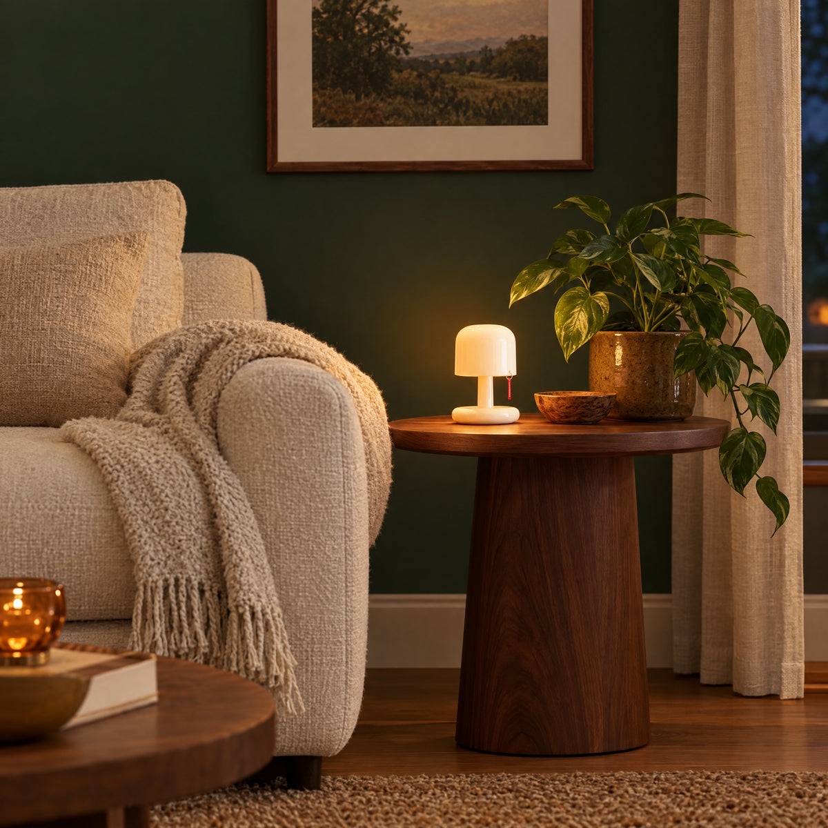 Small Bedside Lamp at home