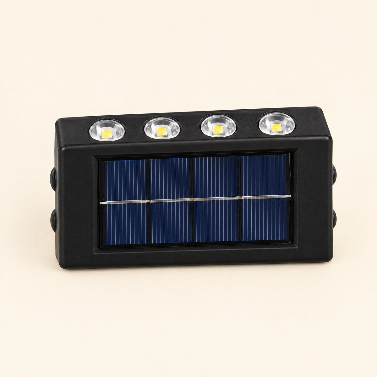 Solar Fence Lights 8 LED – outdoor solar wall light