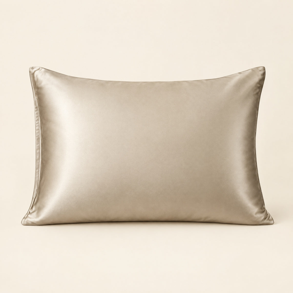 100% Pure Silk Pillow Case for Hair & Skin in Champagne