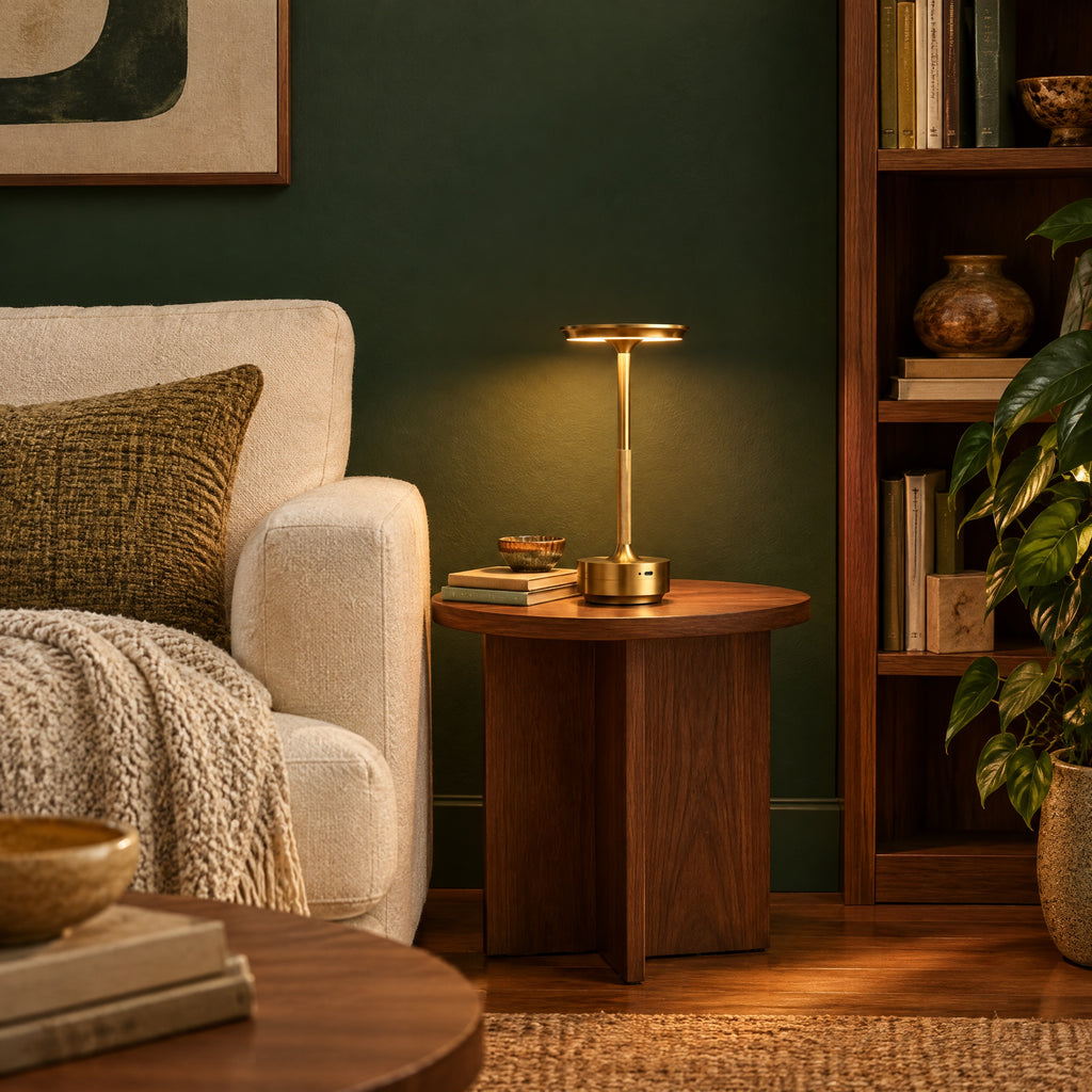 Rechargeable Bedside Lamp at home