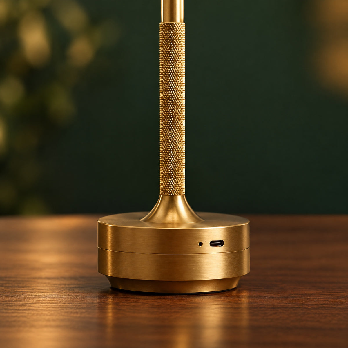 Rechargeable Bedside Lamp close-up detail