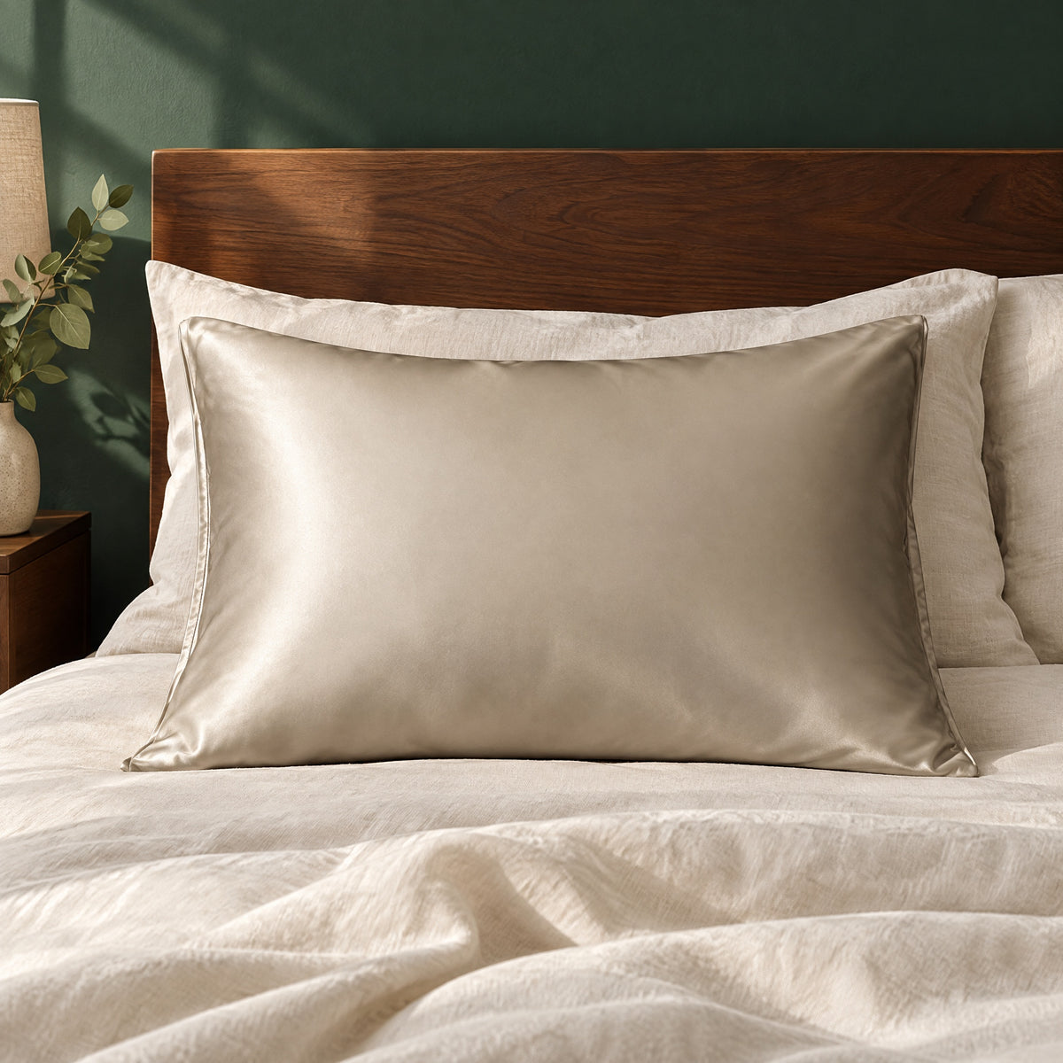 Mulberry Silk Pillowcase – 100% Pure Silk Pillow Case for Hair & Skin