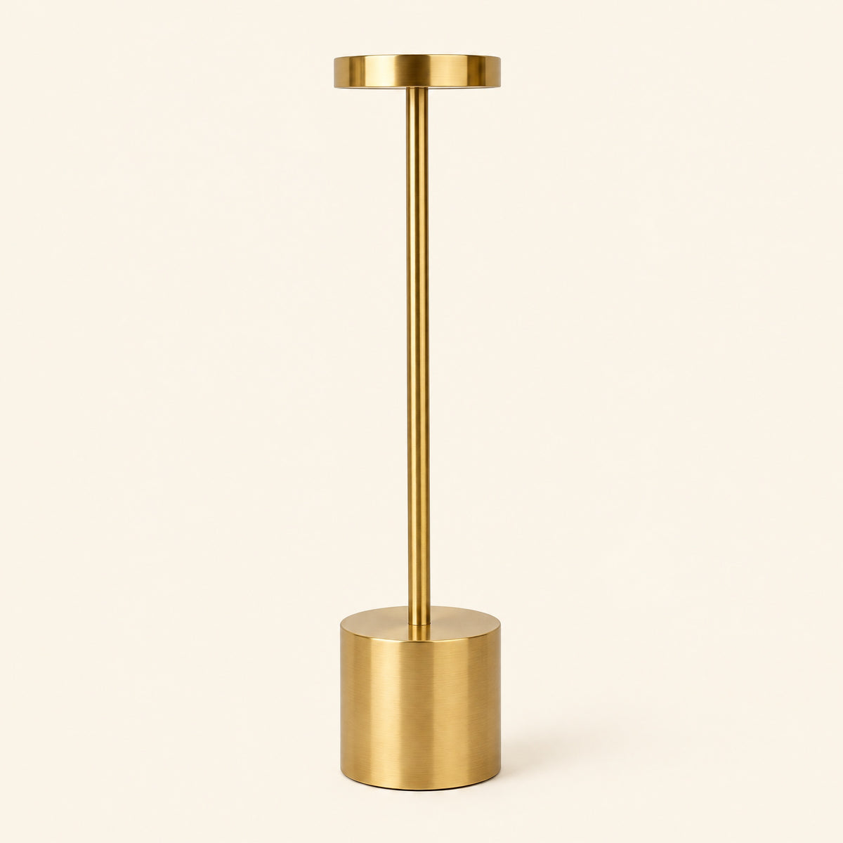 Slim Metal Touch Lamp in Gold