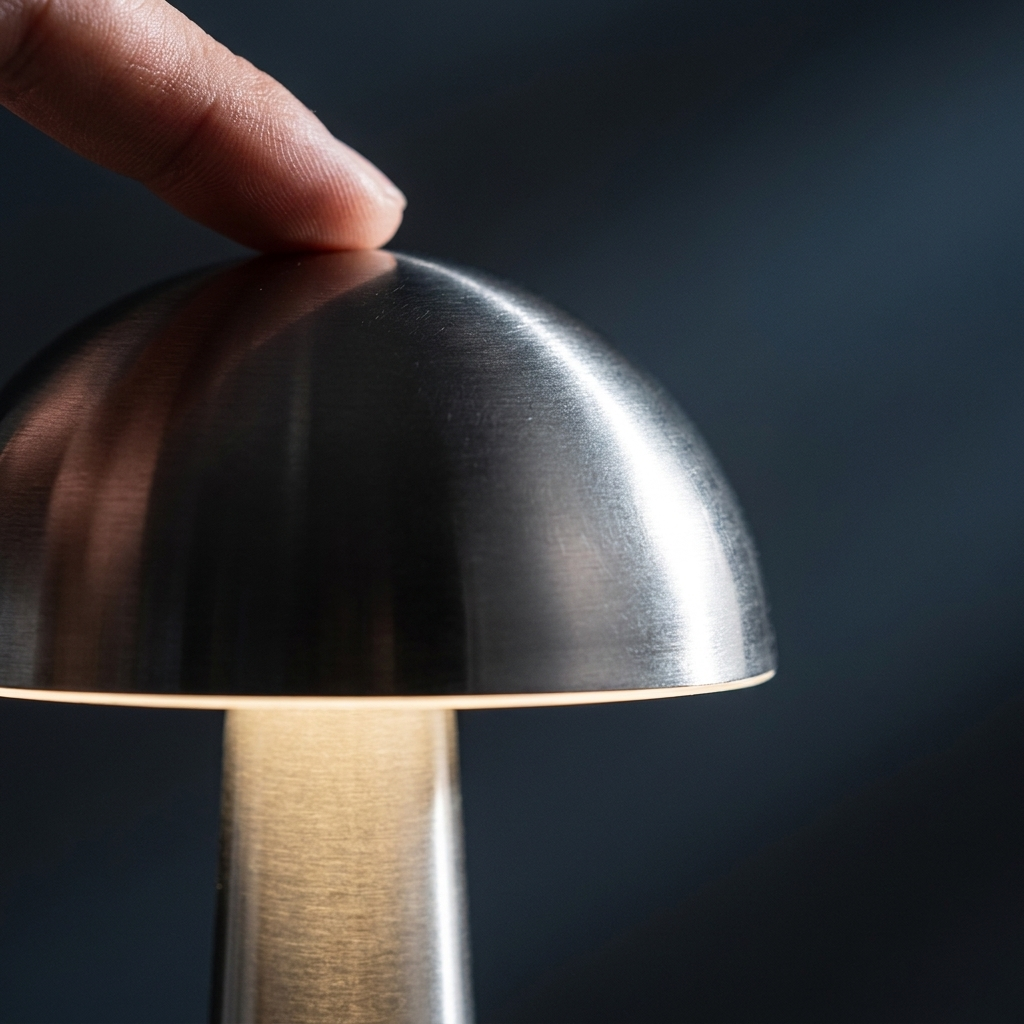 Cordless retro touch table lamp warm ambience