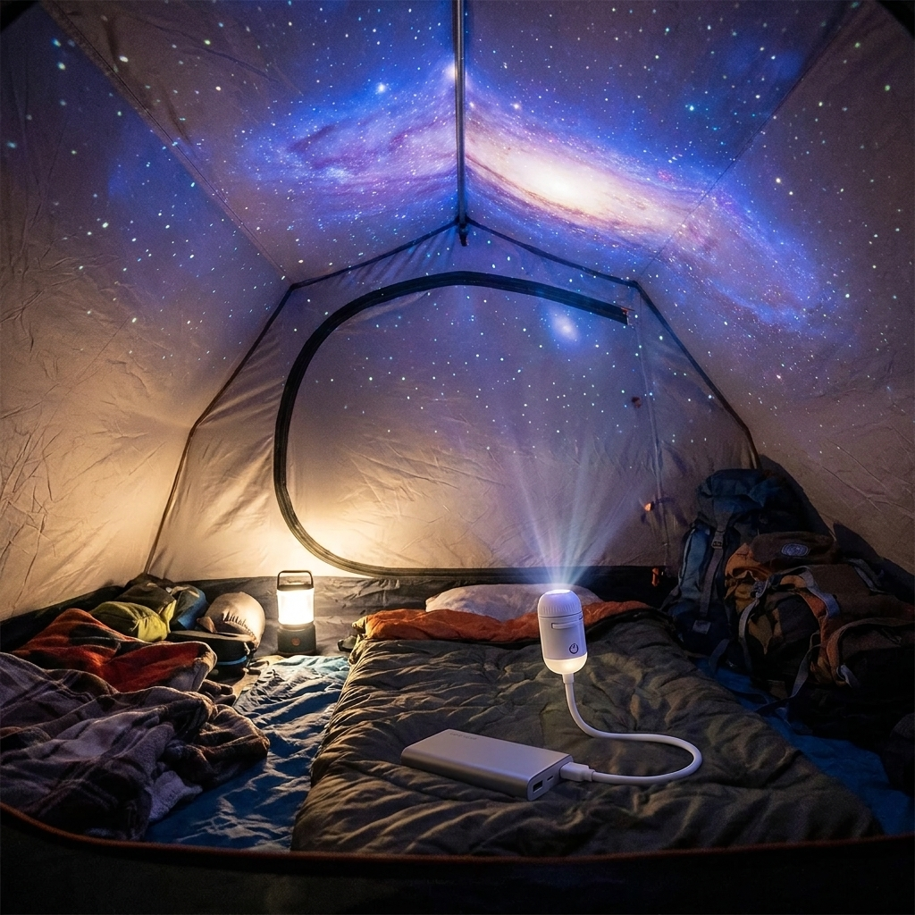 USB star projector night light